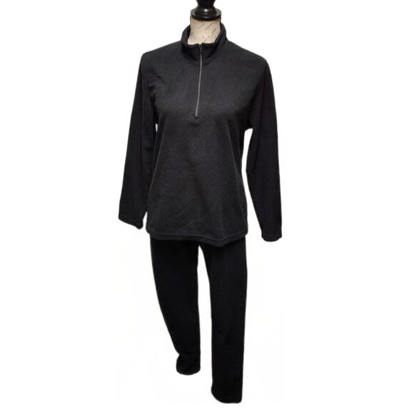 Vintage Dakini Track Suit Fleece Set Mixed Size 1/4 Zip Loungewear Set - Picture 1 of 10